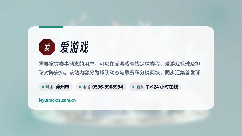 爱游戏简介